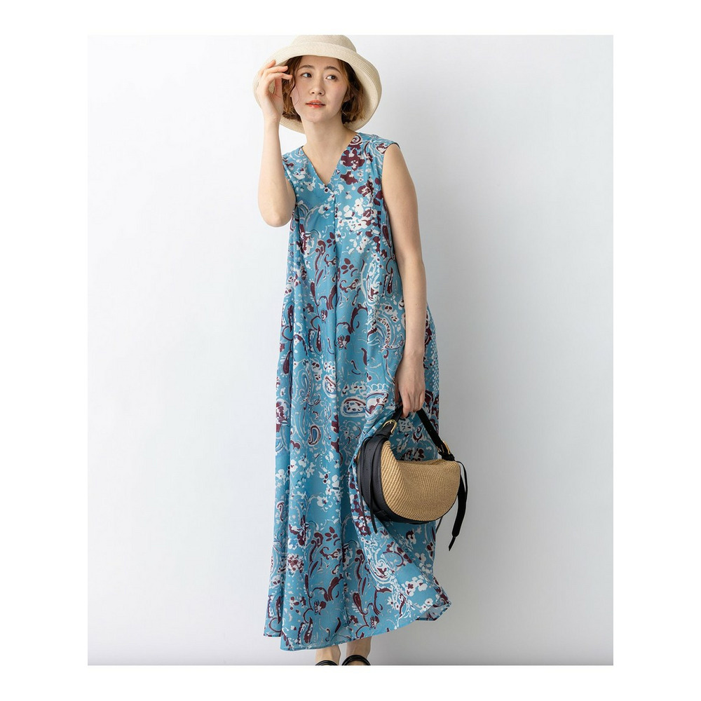 Ericaランダムペイズリープリント ワンピース