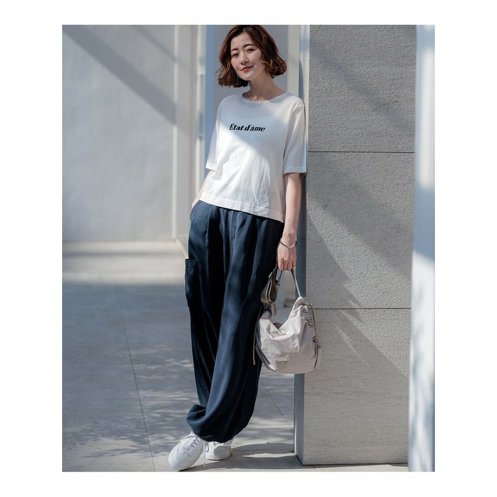 インターシャロゴ レターニット10