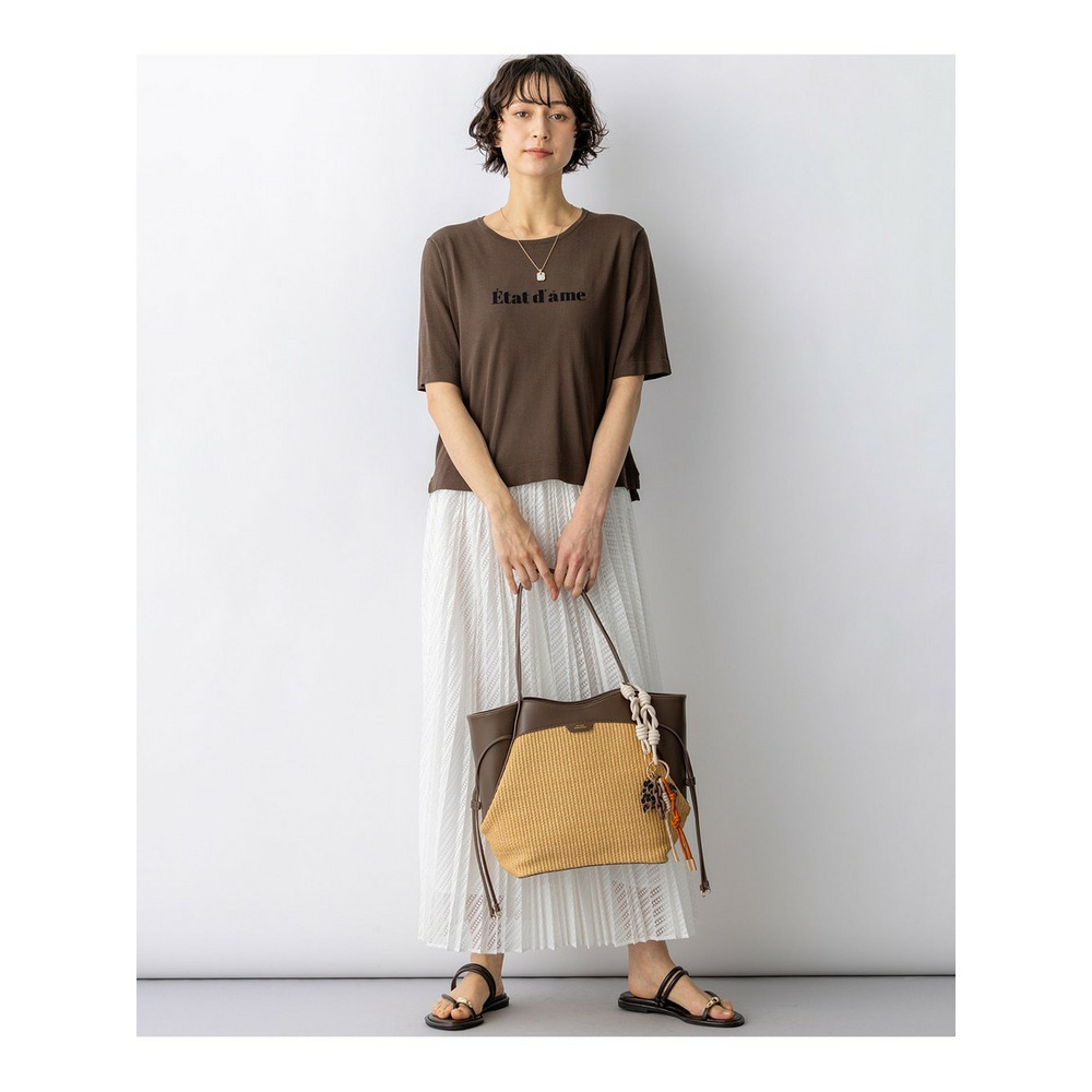 インターシャロゴ レターニット3