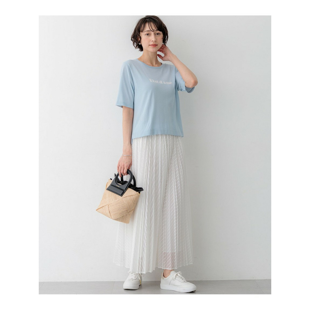 インターシャロゴ レターニット8