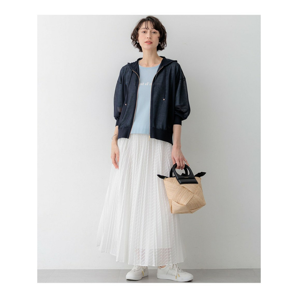 インターシャロゴ レターニット9