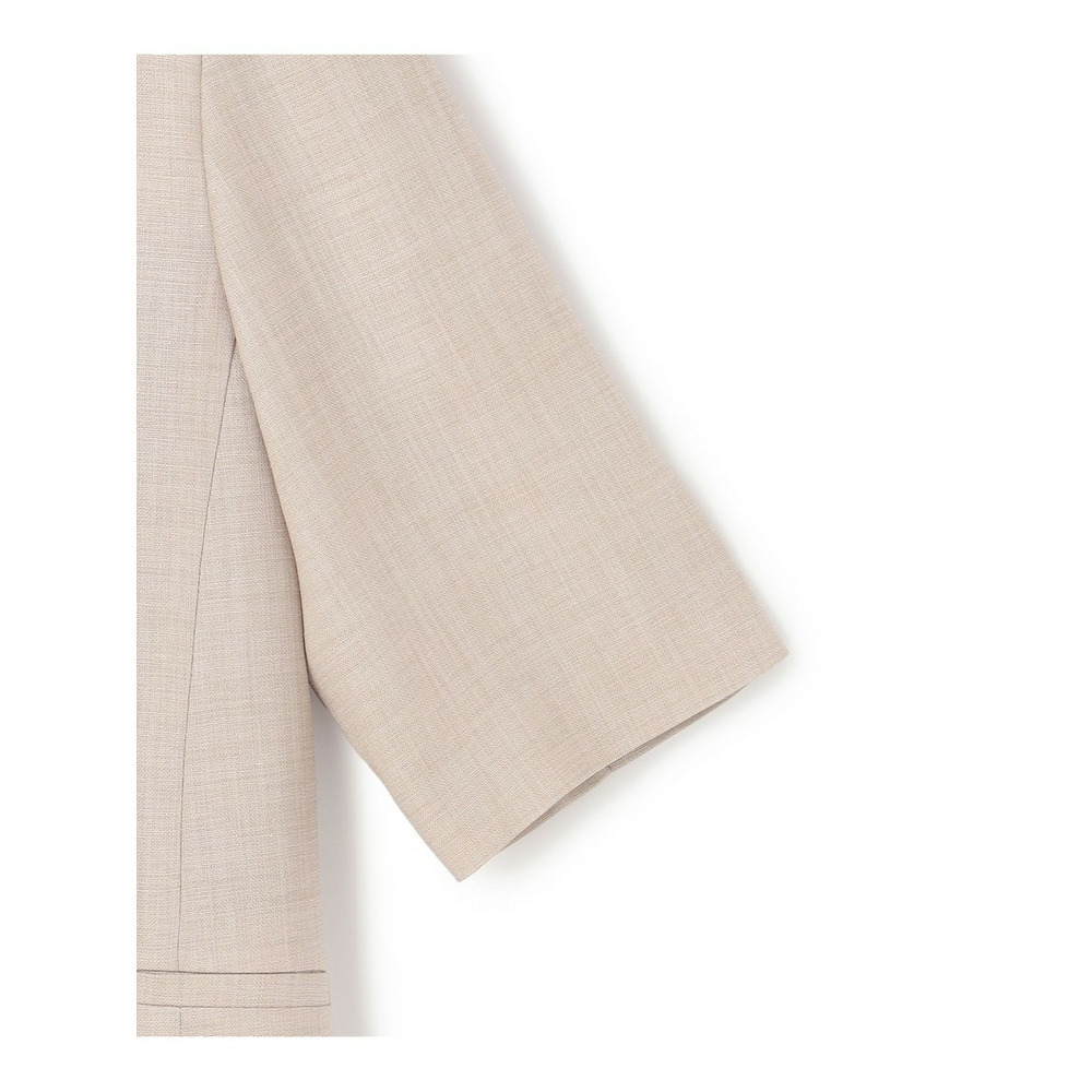 リネンライクグロッシー ハーフスリーブ ダブル ジャケット13