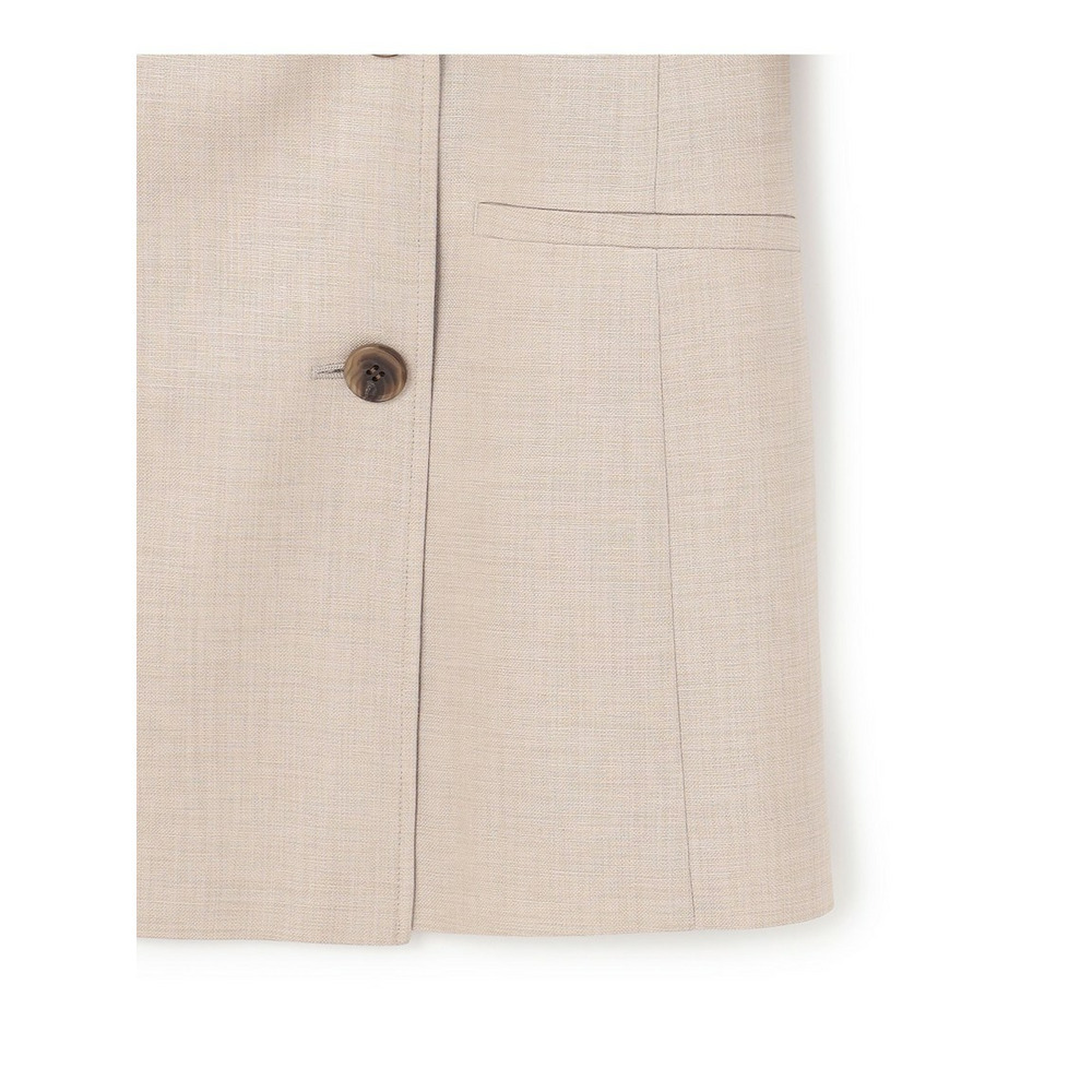 リネンライクグロッシー ハーフスリーブ ダブル ジャケット14