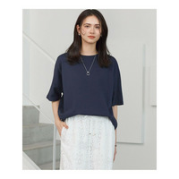 【SLOW/一部店舗限定】ライトダンボール ドルマンスリーブ カットソー
