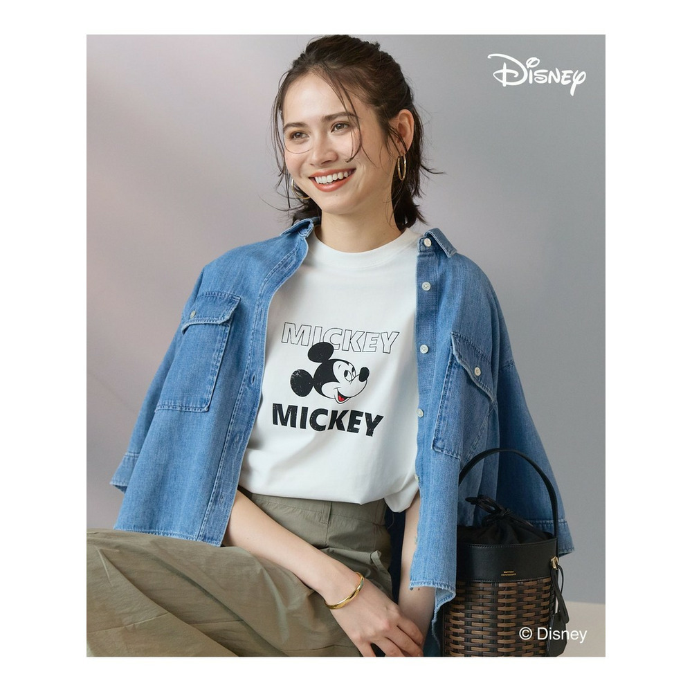 【SLOW/一部店舗限定】Mickeyデザイン Tシャツ