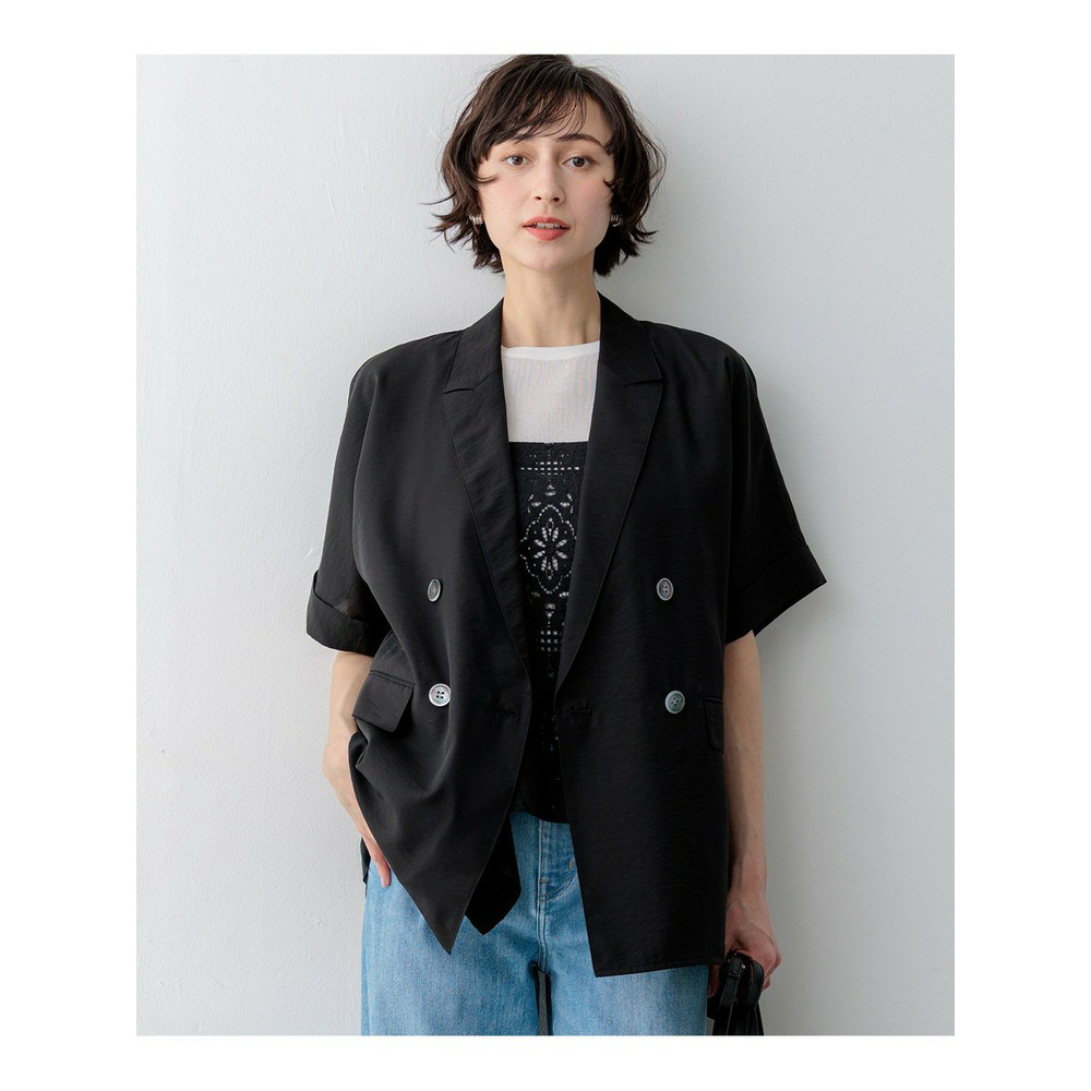 【見上愛さん着用】シアータンブラー ダブルジャケット