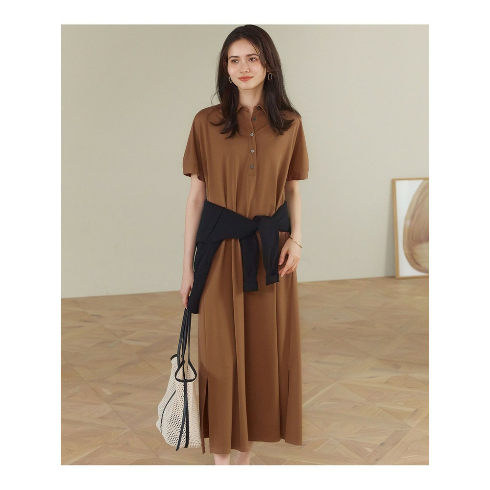 【SLOW/一部店舗限定】ファンクショナル ポロ ワンピース