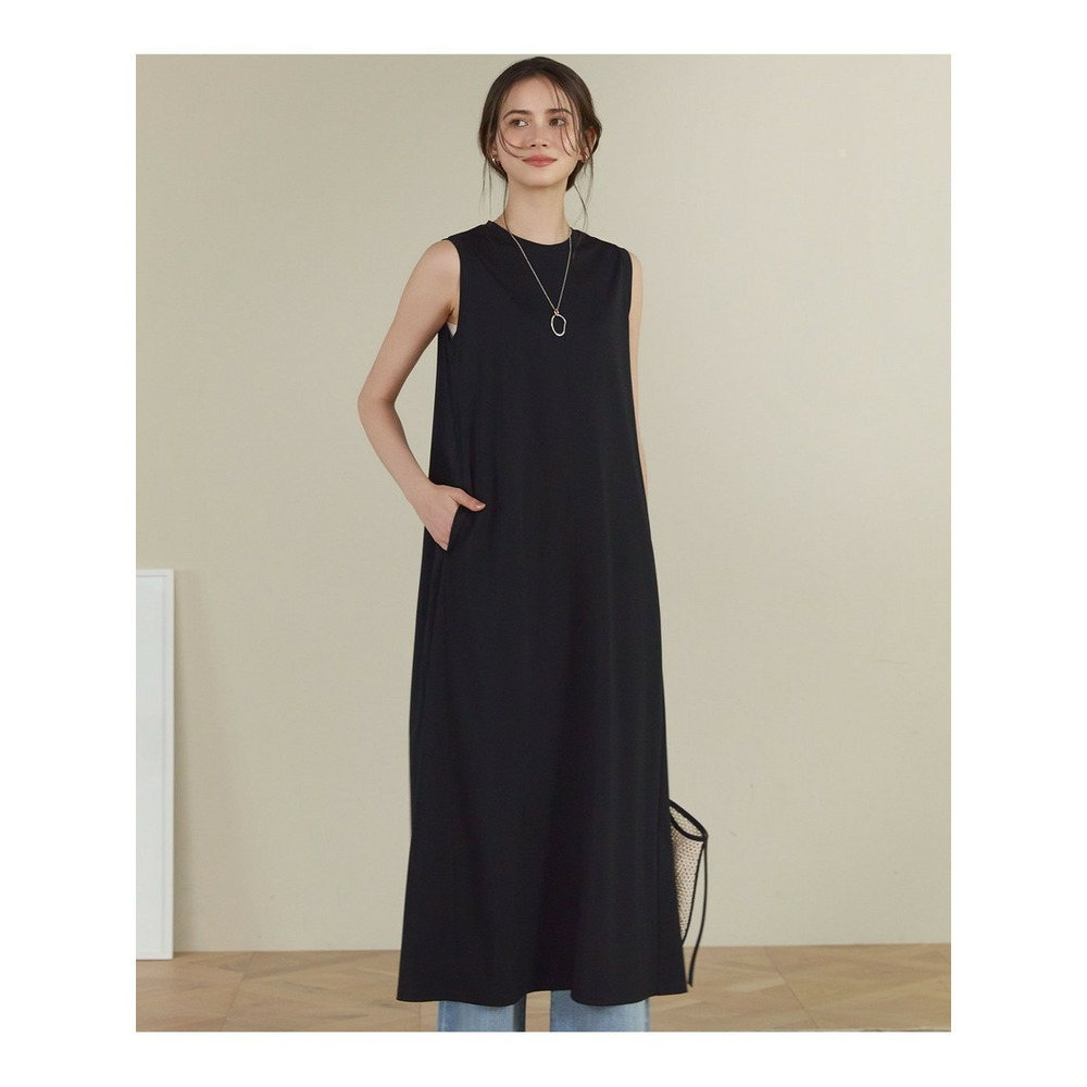 【SLOW/一部店舗限定】ファンクショナル ノースリーブ ワンピース