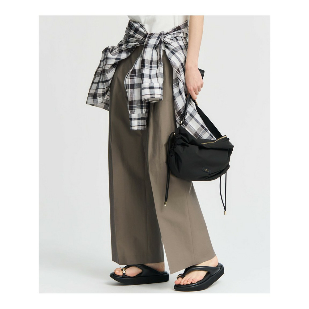 MANTECOブライトワッシャー ワイドパンツ