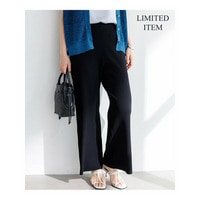 【Lサイズ限定】レーヨンポリエステルストレッチ ニット パンツ