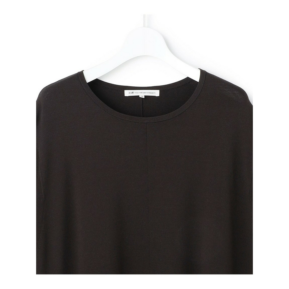 【Lサイズ限定】レーヨンポリエステルストレッチ ニット フレア ワンピース10