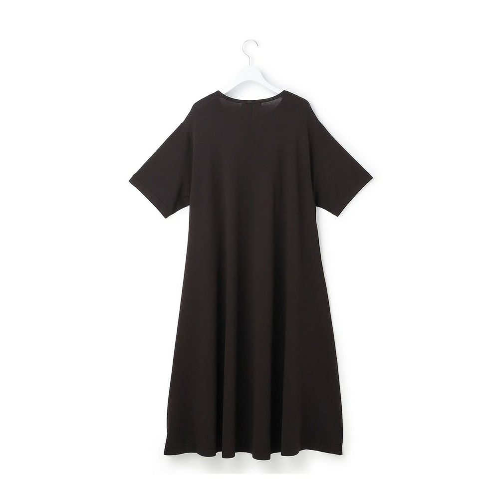 【Lサイズ限定】レーヨンポリエステルストレッチ ニット フレア ワンピース9