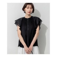 アキハコンビ ラッフルスリーブ カットソー
