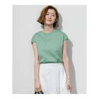 シルキータッチ フレンチスリーブ Tシャツ