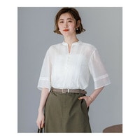 【WEB&一部店舗限定】はしごレース シアー トップス