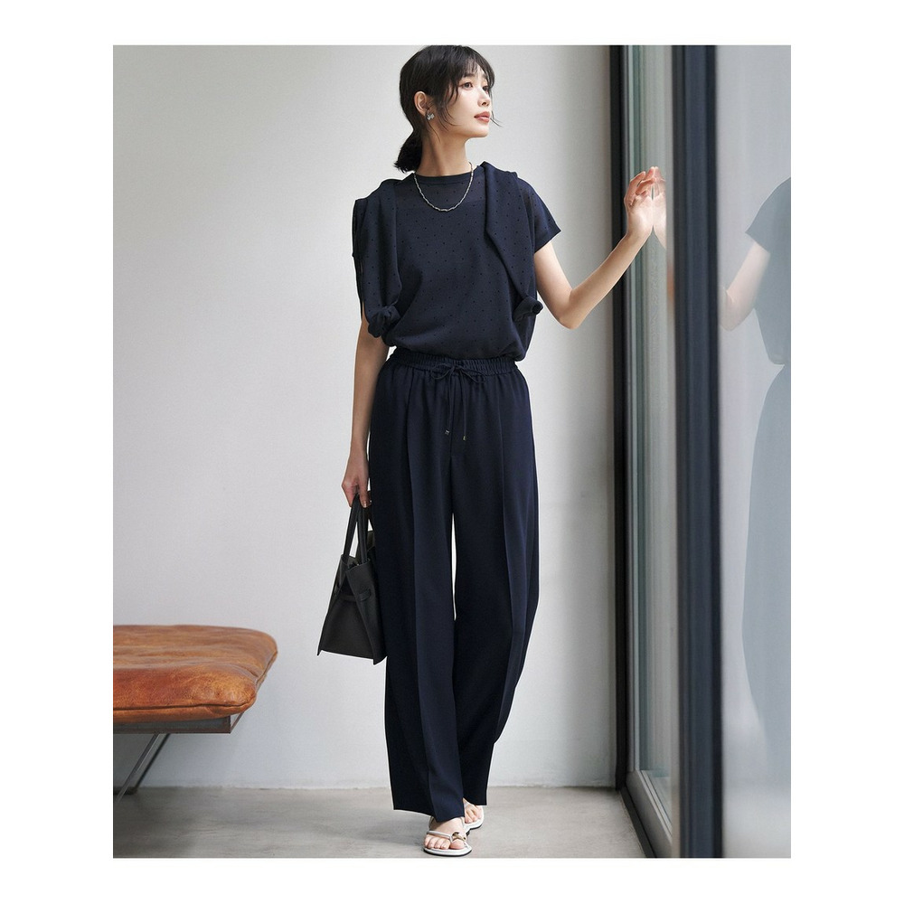 【WEB&一部店舗限定カラーあり】シアードット フレンチスリーブ ニット11