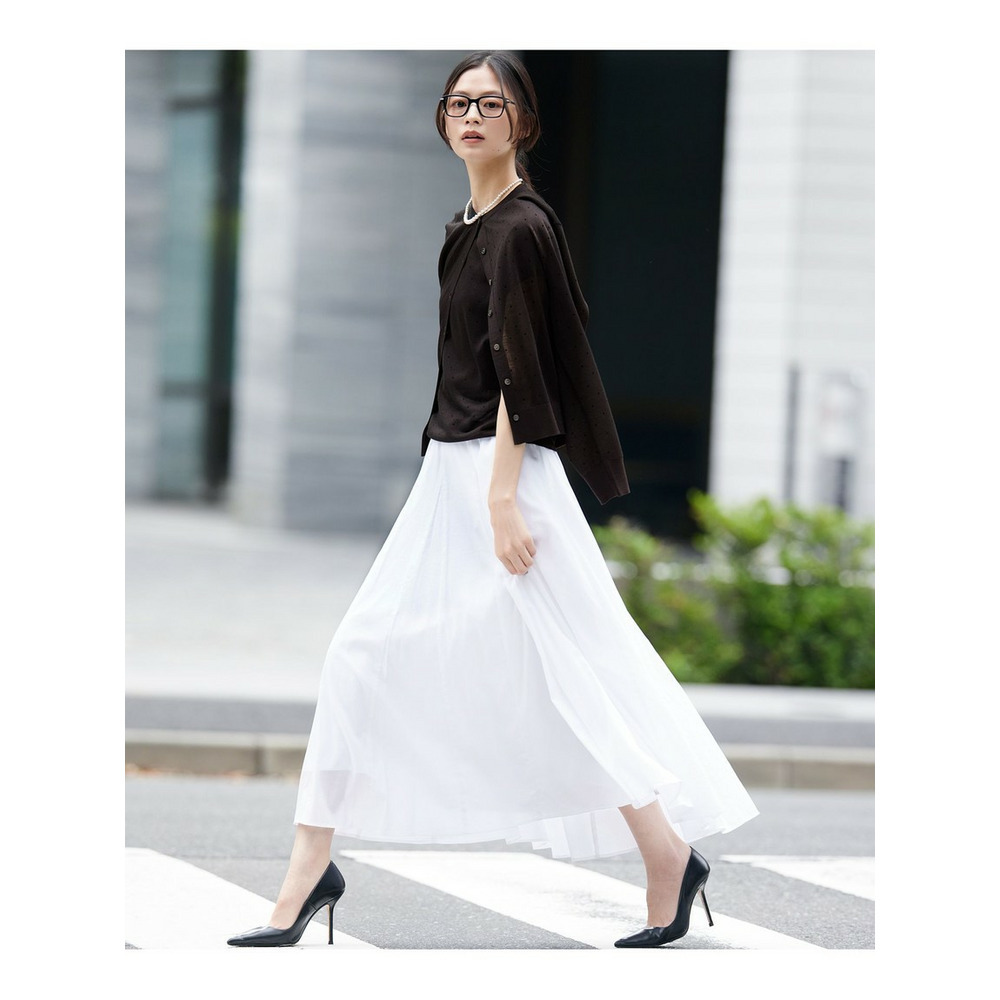 【WEB&一部店舗限定カラーあり】シアードット フレンチスリーブ ニット2