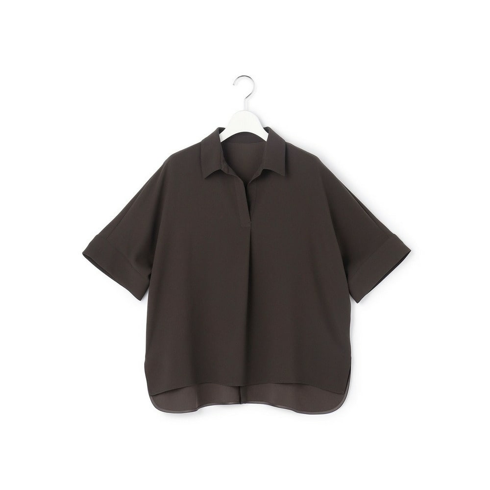 ストレッチジョーゼット スキッパーネック ブラウス11