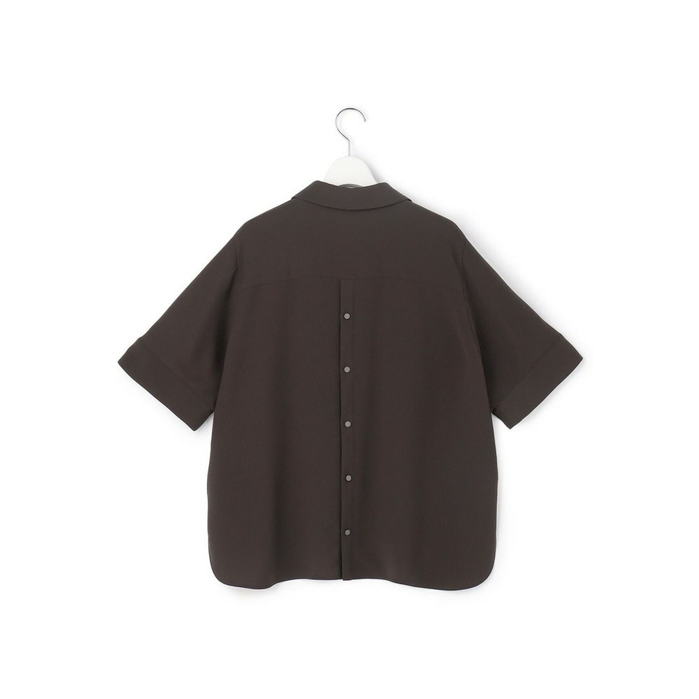 ストレッチジョーゼット スキッパーネック ブラウス12