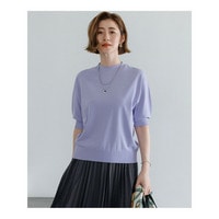 セミマットフリゼ リラクシー ニット Tシャツ