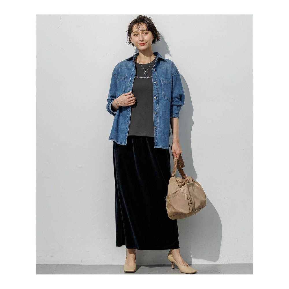 【RED CARD TOKYO×23区】 ストレッチ デニムシャツ6