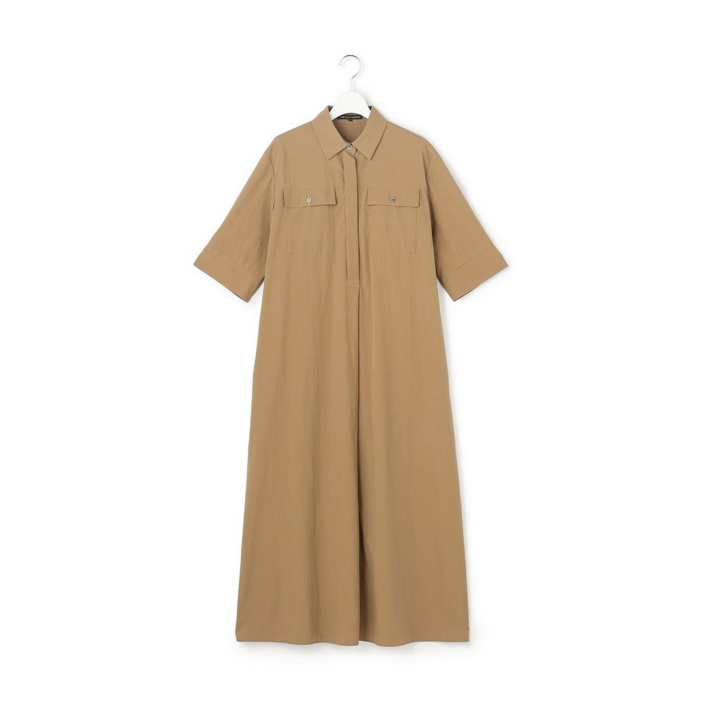 レーヨンタイプライター シャツ ワンピース24