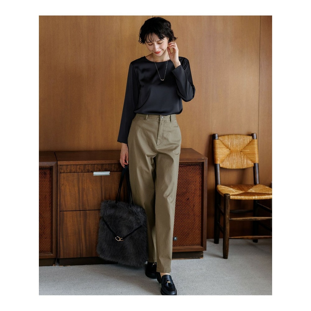 サテン ロングスリーブ Tシャツ12