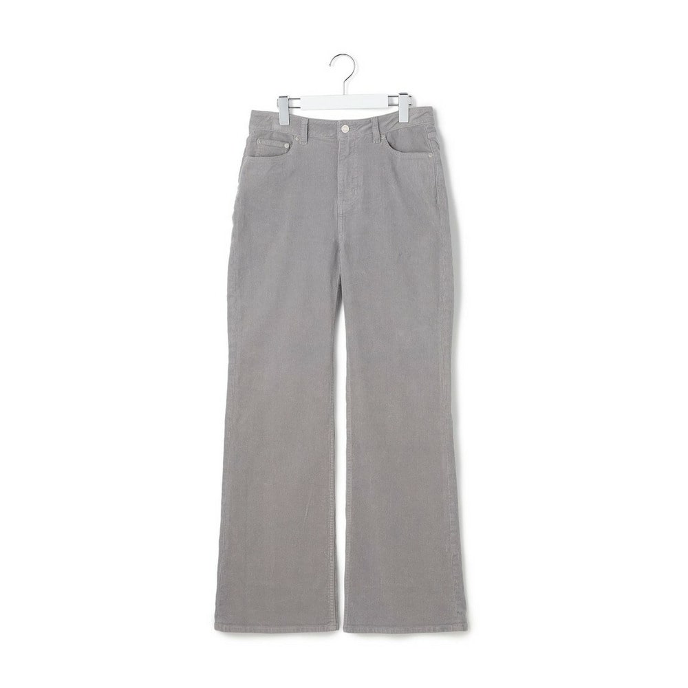 【SLOW/一部店舗限定】コーデュロイ セミフレア パンツ7