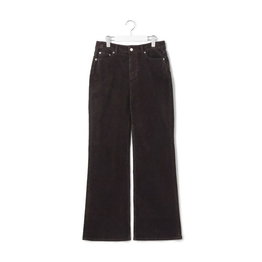 【SLOW/一部店舗限定】コーデュロイ セミフレア パンツ8