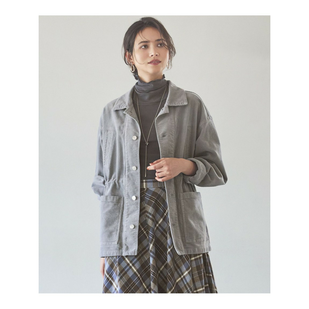 【SLOW/一部店舗限定】コーデュロイ ワークジャケット
