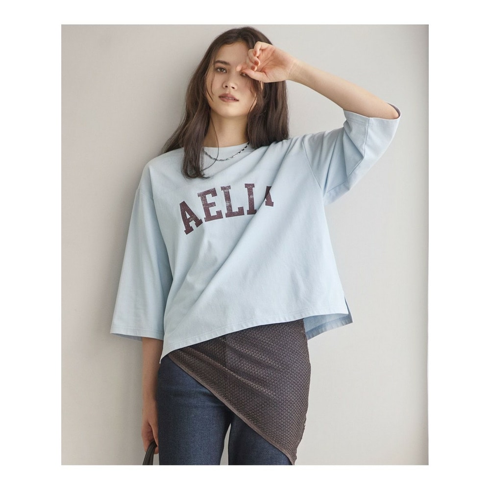 【SLOW/一部店舗限定】リラックス ロゴTシャツ