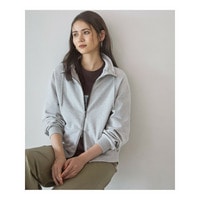 【SLOW/一部店舗限定】ヴィンテージライクテリー ジップ ブルゾン