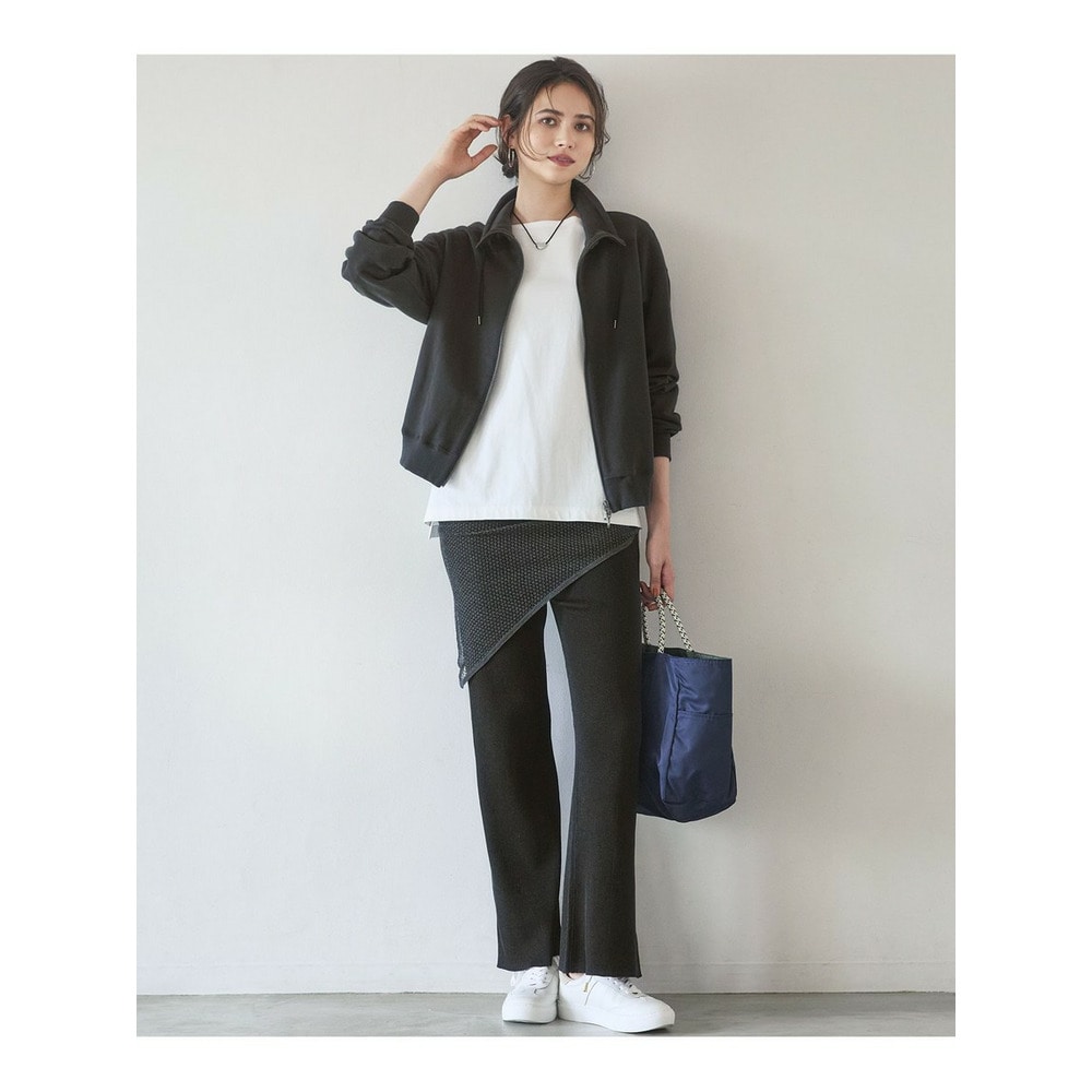 【SLOW/一部店舗限定】シアーニット パンツ8
