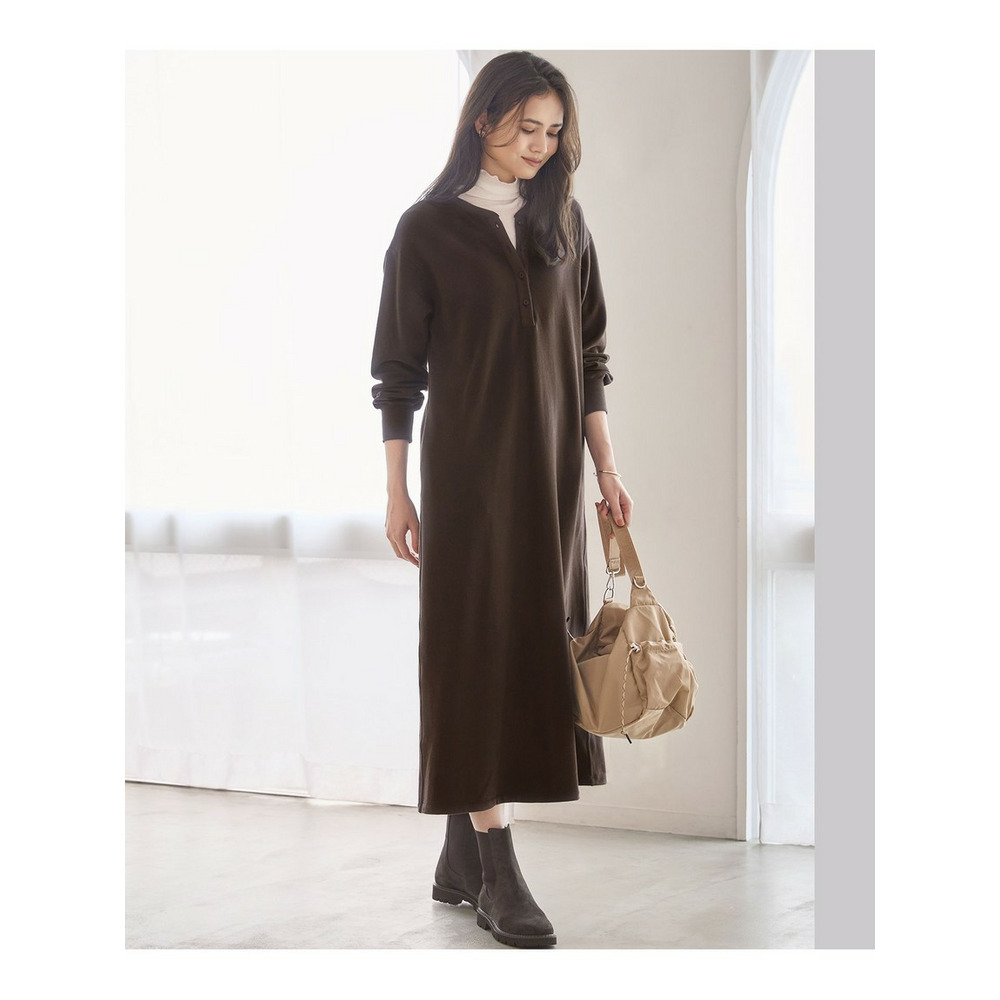 【SLOW/一部店舗限定】シアーリブ タートルネック カットソー5