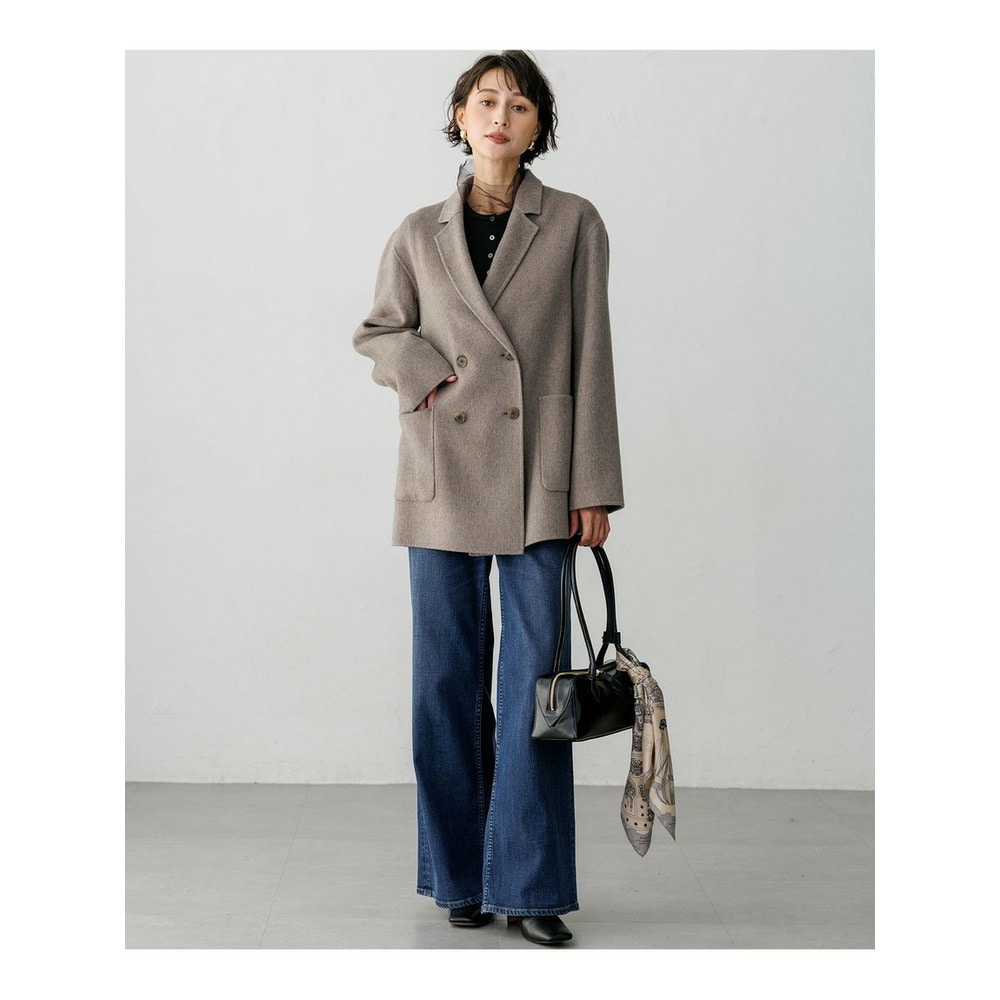 【見上愛さん着用】チュールレイヤード プルオーバー トップス4
