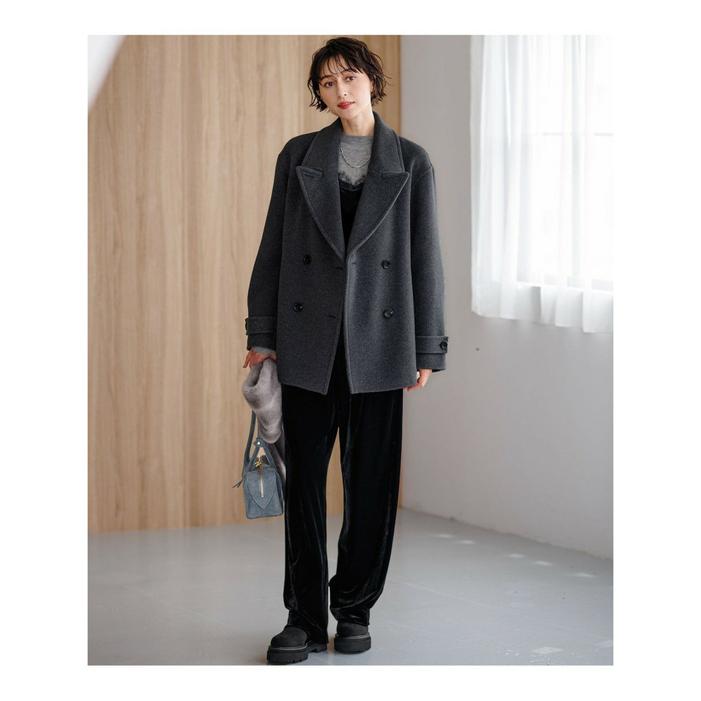 ベロアキャミ ツインセット トップス4