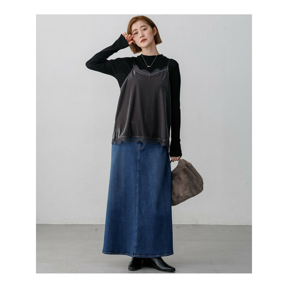 ベロアキャミ ツインセット トップス5