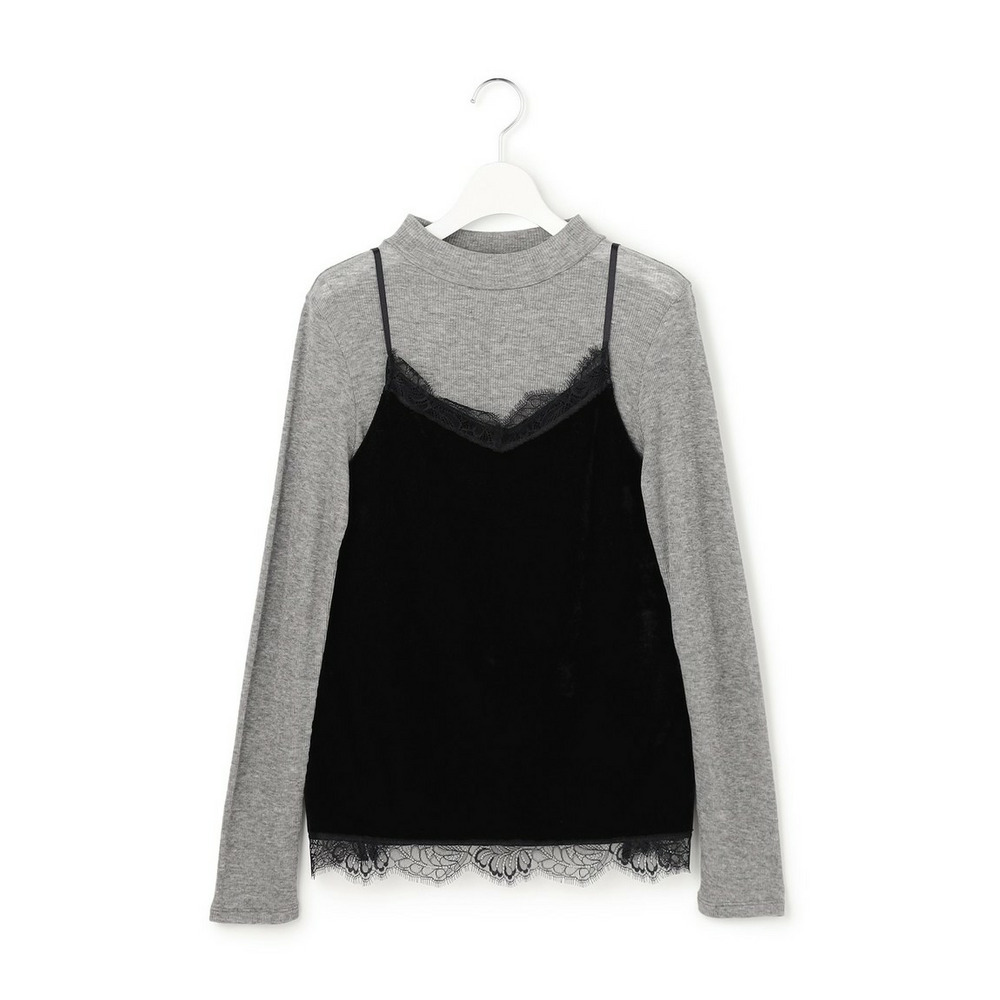 ベロアキャミ ツインセット トップス7
