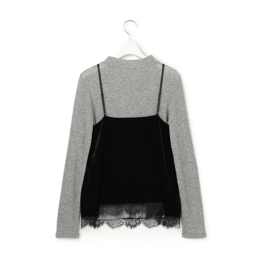 ベロアキャミ ツインセット トップス8