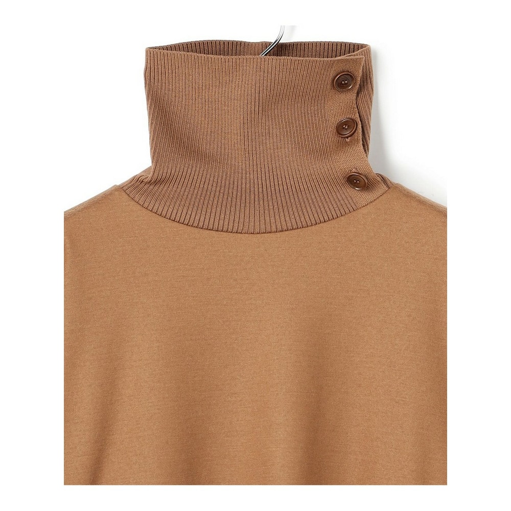 ウールミルドジャージー ハイネック カットソー13