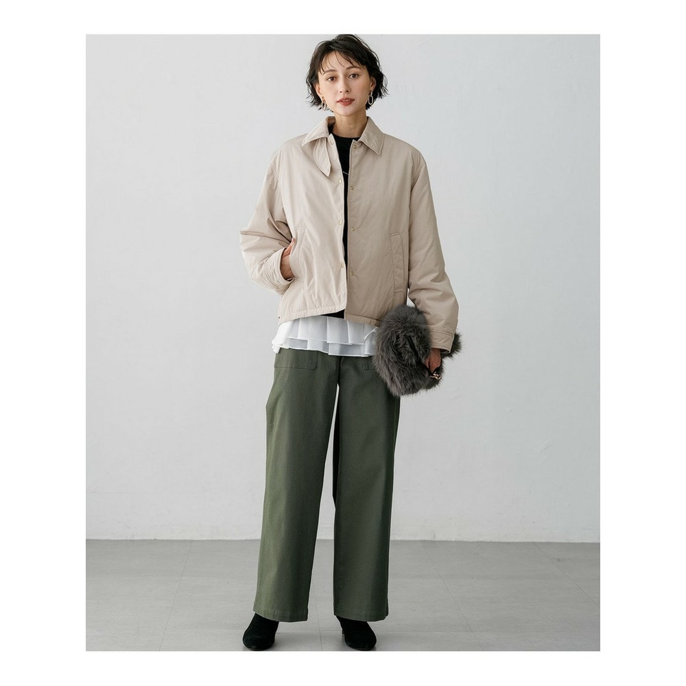 ピュアカシミヤ ハーフスリーブ ハイネック ニット6