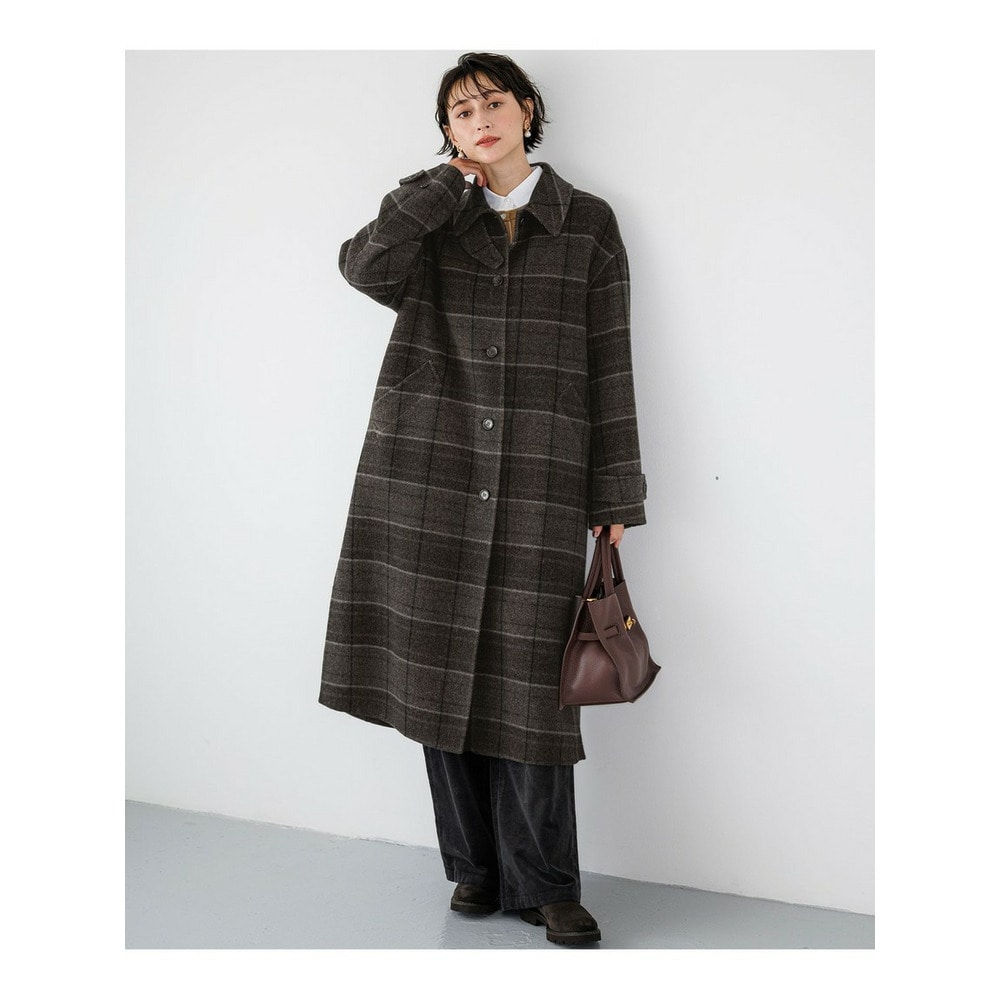 コットンコーデュロイストレッチ ワイドパンツ12
