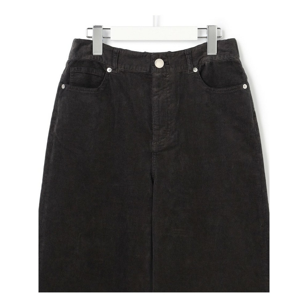 コットンコーデュロイストレッチ ワイドパンツ29