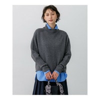 【一部予約/WEB&一部店舗限定カラーあり】カシミヤブレンド ロールネック ニット