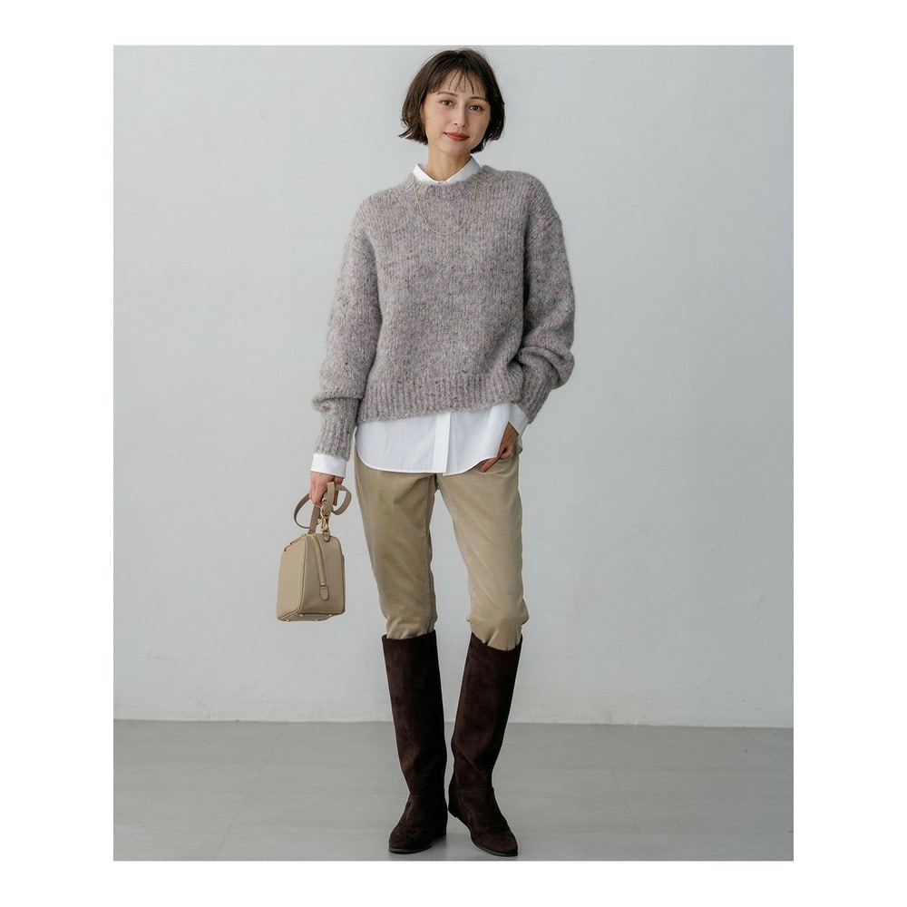 23区DENIM ベルベットストレッチ スキニーパンツ11
