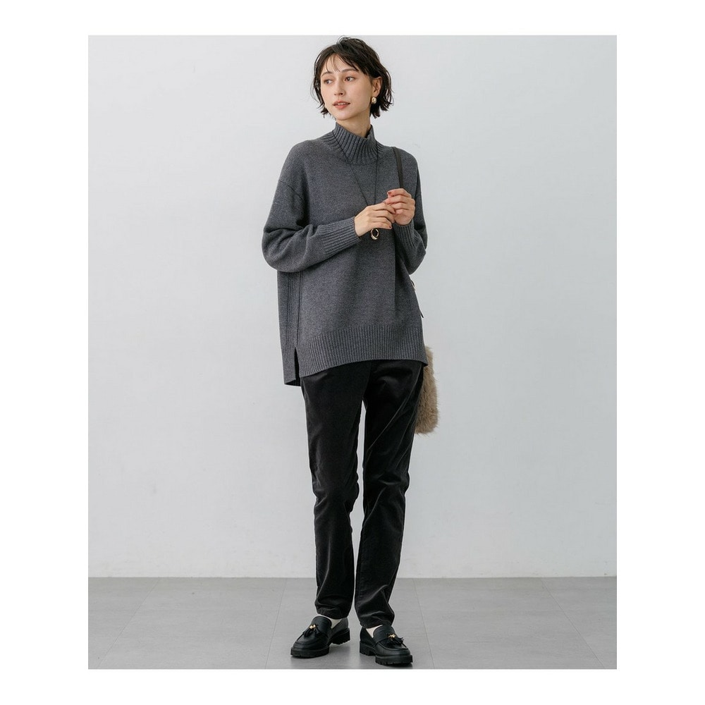 23区DENIM ベルベットストレッチ スキニーパンツ3