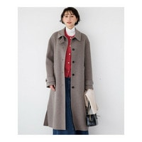 MANTECOPureリバー ステンカラー ロングコート
