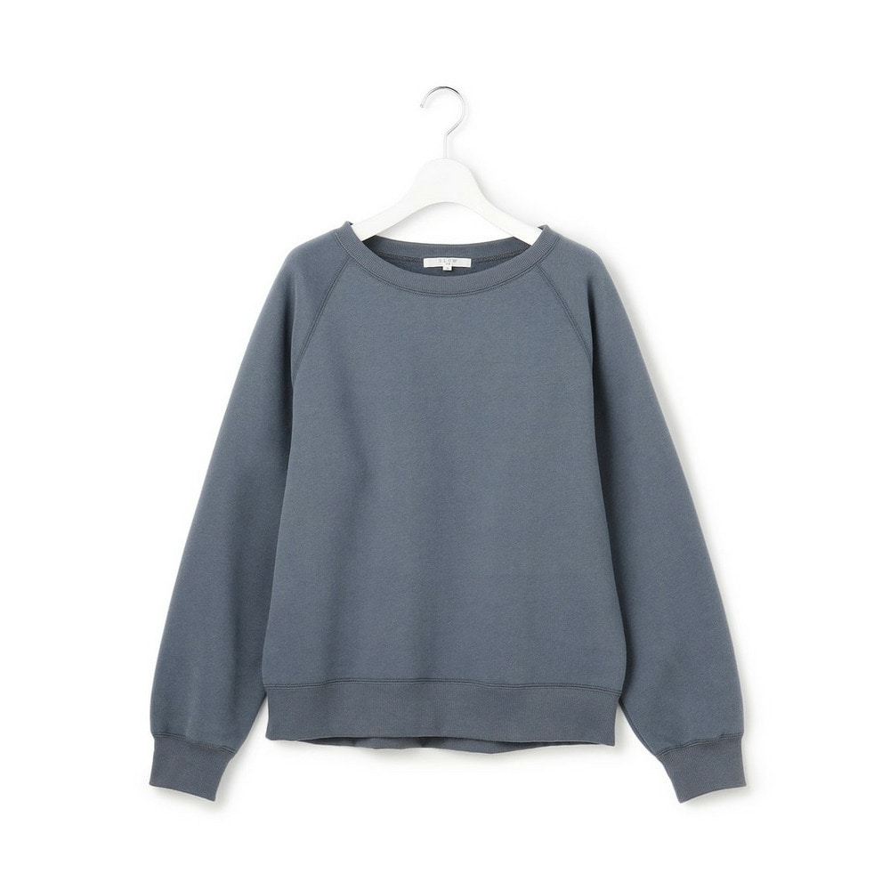 【SLOW/一部店舗限定】ウォームテリー ラグランスウェット1