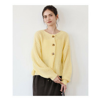 【SLOW/一部店舗限定】ブラッシュアルパカ 2WAY ニット
