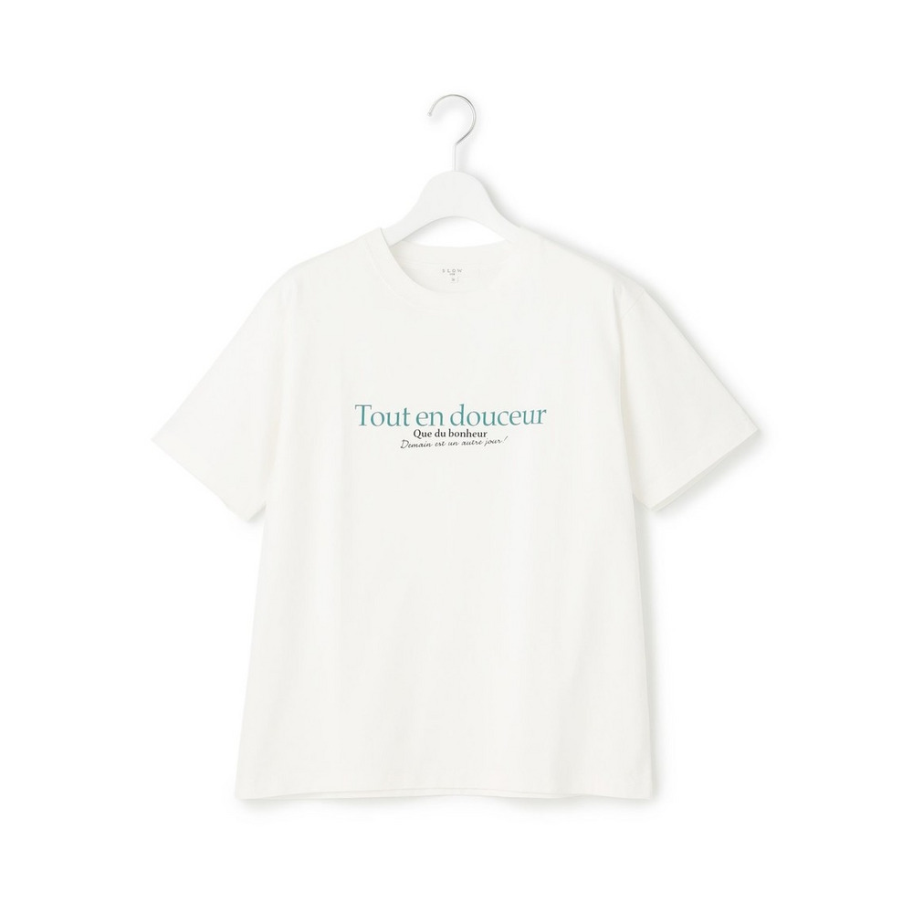 【SLOW/洗える】ロゴ Tシャツ7